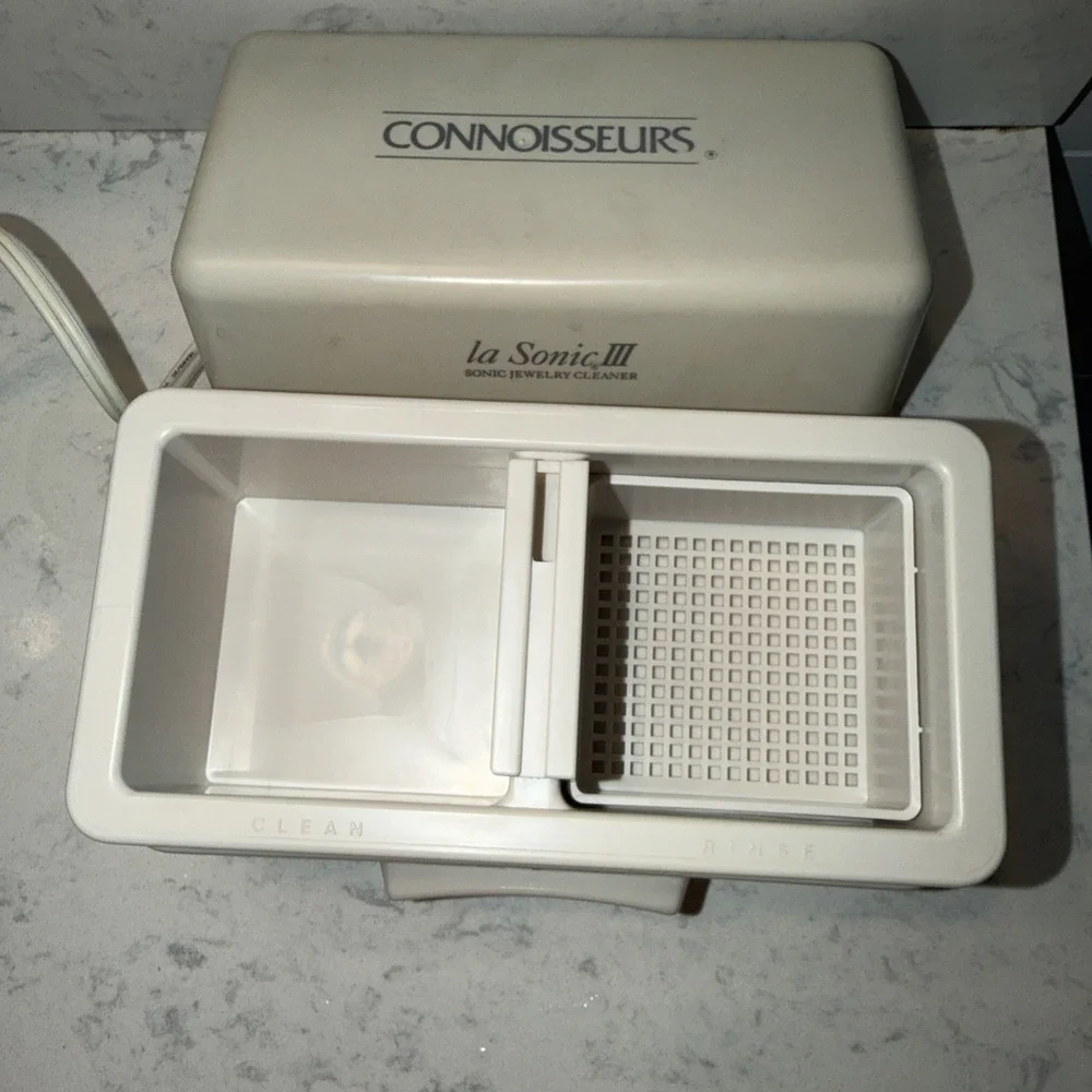Connoisseurs La Sonic III Tank Sonic Jewelry‎ Cleaner Model 1 Conx